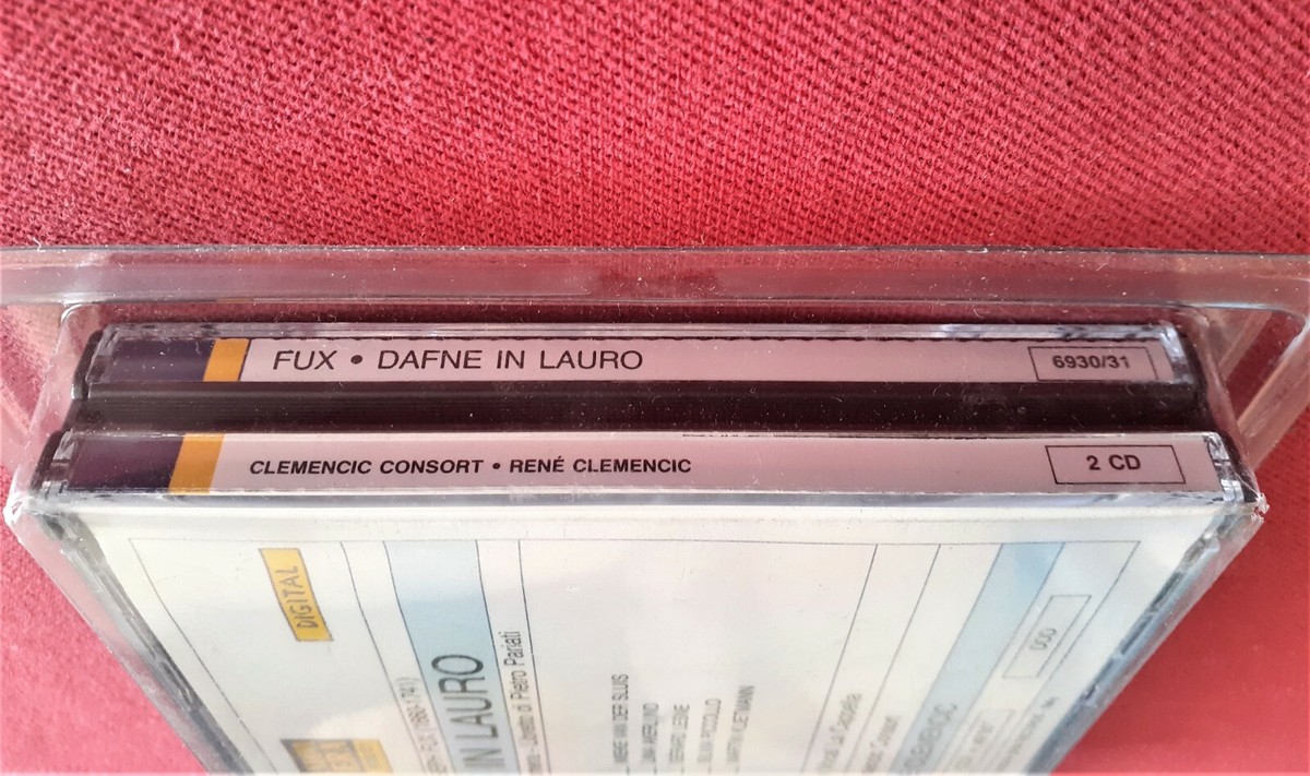 Johann Joseph Fux – Dafne In Lauro, 2xCD EU 1990 NUOVA ERA – 6930/31 Johann Joseph Fux – Dafne In Lauro, 2xCD EU 1990 NUOVA ERA – 6930/31