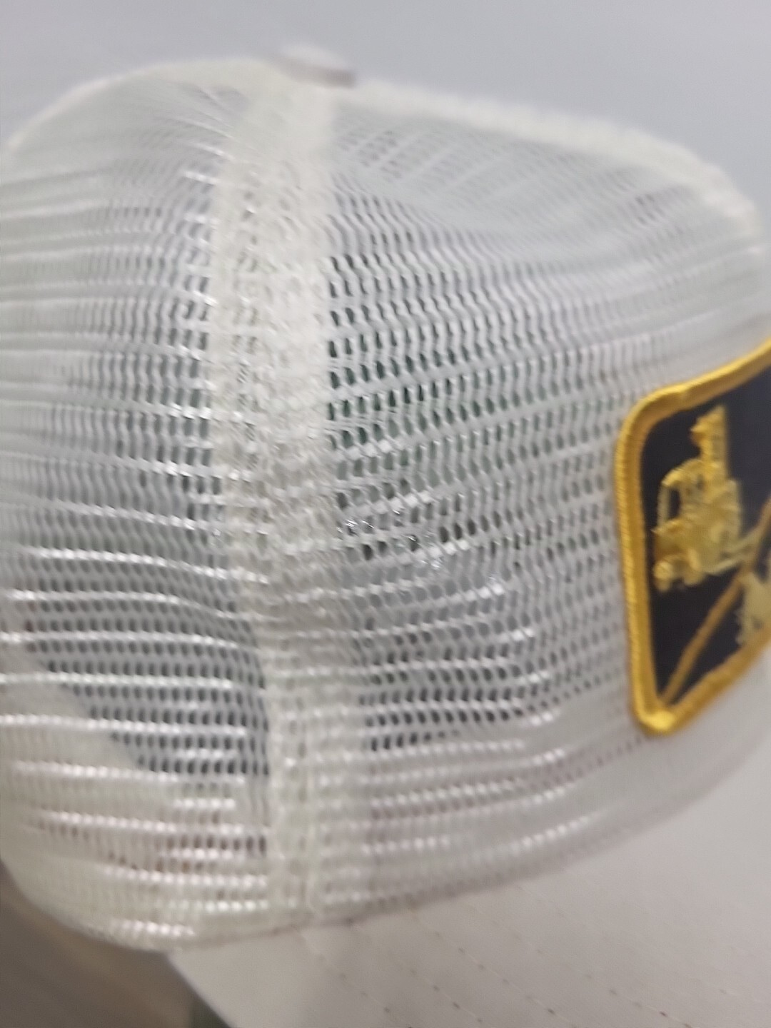 Vintage Construction Equipment Patch Trucker Hat … - image 12