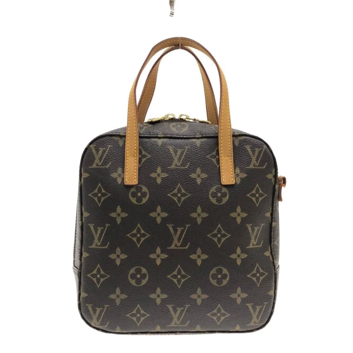 Auth LOUIS VUITTON Spontini M47500 Monogram AR0023 Handbag Monogram Canvas