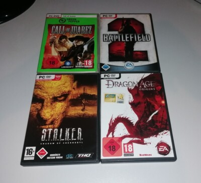 * Sammlung / 4 Stück - Battlefield 2, Dragon Age: Origins, .. (PC) ''Sehr gut'' *