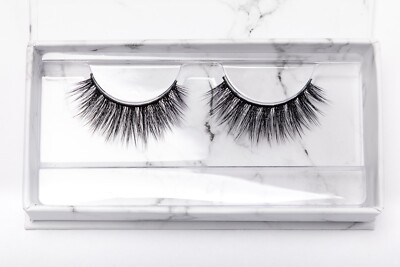 Best Strip Eyelashes ''She's Evergreen'' Faux Mink wiederverwendbar bis zu 30 getragen