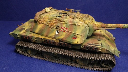 KIT 1/35 DEL MITICO PzKpfw . E-100 Super Heavy Tank whit " KRUPP TURRET V1 " - Foto 2 di 12