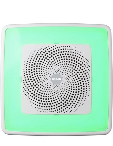 Broan-Nutone ChromaComfort Bathroom Exhaust Fan With Sensonic Bluetooth  Speaker