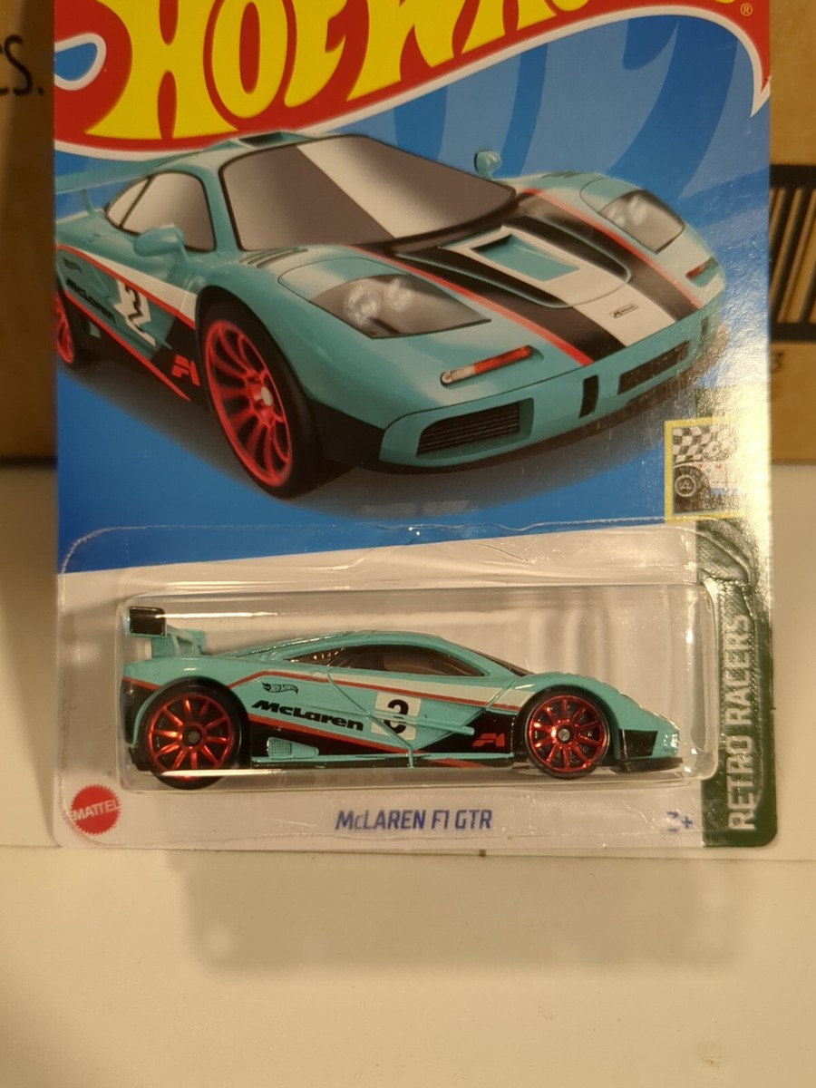 Hot Wheels - McLaren F1 GTR (Cyan Light Blue) | eBay