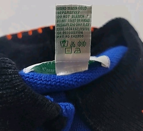 Quater Factory Cardigan Sweater L Blue Halloween Sequins Hats Shoes Moon Stars - Picture 5 of 12