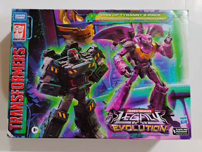 Transformers Legacy Evolution Rise of Tyranny Miner MEGATRON Senator RATBAT