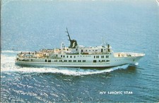 Postcard. Saronic Cruises. M/V Saronic Star. Greece.