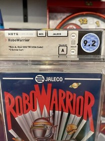 Robo Warrior New Nintendo NES 1988 Factory Sealed WATA Graded 9.2 A!