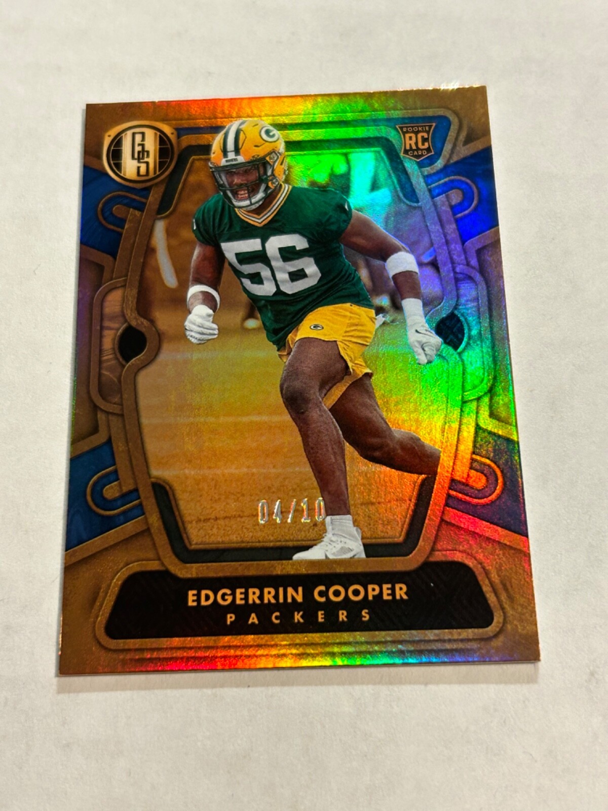 2024 GOLD STANDARD EDGERRIN COOPER 4/10 SAPPHIRE ROOKIE PACKERS SSP