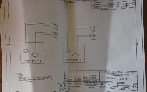 NEW Differential Expansion Detector Sensor DS USA DS100042001 Dynamic Solutions - Foto 7 di 12