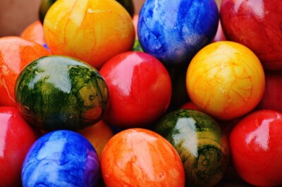 5 Farben Perlen Brillant Glanz Farbe Färben Dekorieren Basteln Kunst Ostereier Ei