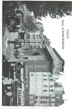 75 PARIS BOULEVARD ET PORTE ST-MARTIN - OMNIBUS SCHNEIDER - 30181