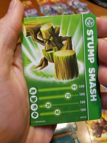Skylanders Trap Team Giants Spyro's Adventure Swap Force Trading Cards Stats - Picture 157 of 256