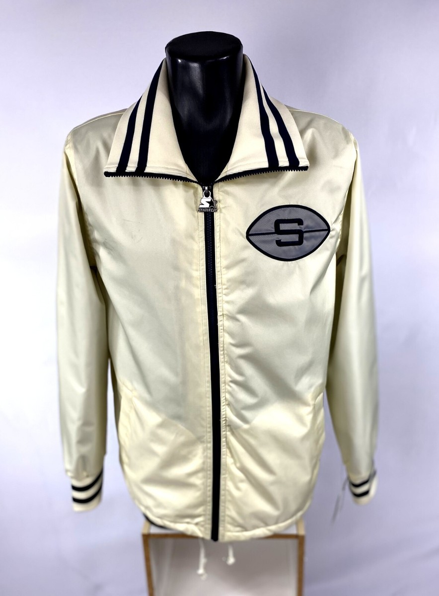 Starter Penn State Nittany Lions ジャケット Men's White Penn State Nittany Lions Starter The Rookie