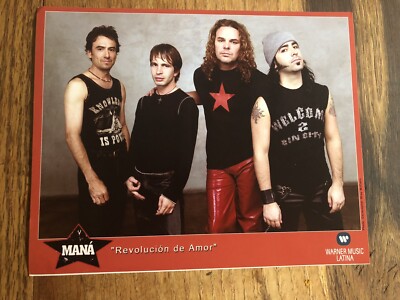Mana Music Group Rare Color 10x8 Press Photo #2