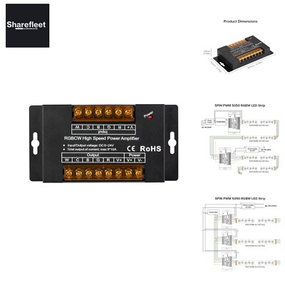 BTF-LIGHTING CCT RGB RGBW RGBCCT LED Strip 5 Channel High Speed Si...