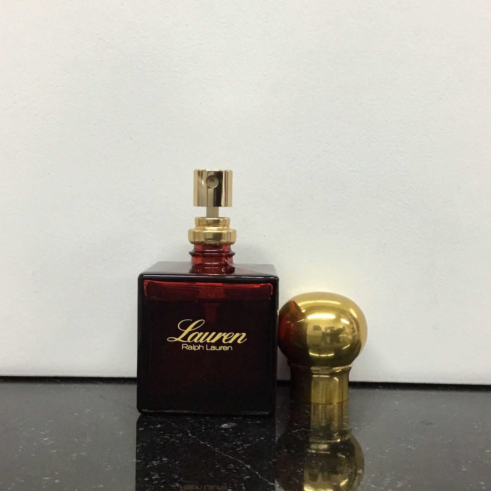 Lauren Ralph Lauren extrait 7,5 ml. Crystal bottle. Original 1978. Sea – My  old perfume