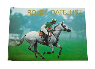 Authentic Rolex 1992 Datejust Manual Booklet in English Ref: 593.52! (S007)