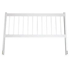 Above Ground Swimming Pool Resin Safety White Color Fence (Various Kits)