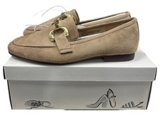 Women  s A New Day Carolyn Loafers With Memory Foam Insole Size 7 Beige