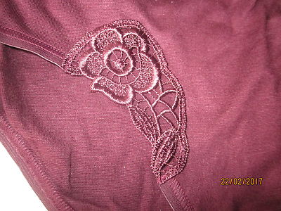 Fabiani Slip,Gr. 40-42,weinrot