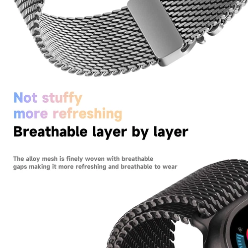 42/44/45/46/49mm Titanium Milanese Loop Band For Apple Watch 11 10 9 8 SE Ultra - Picture 7 of 25