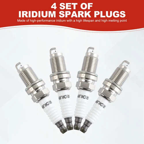 Pack of 4 Ignition Coil & Spark Plug For Honda Element 2.4L L4 UF311 2003-2011 - Bild 8 von 22