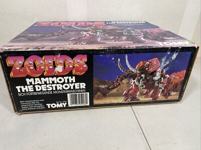 Vintage Tomy Zoid Mammoth The Destroyer 1984 | eBay