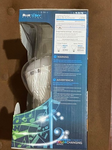 Brand new, Blue Sky WIRELESS Bluetooth Built In Speaker Sync up to 12 65-Watt EQ - Picture 2 of 5