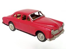 Vintage 1960'S VOLVO 2-DOOR SEDAN TIN FRICTION TOY Made in Japan by Shioji SSS