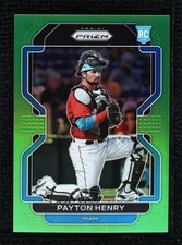 2022 Panini Prizm Tier III Lime Green Prizm 9/125 Payton Henry #267 0s1o