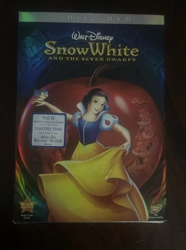 Snow White & the Seven Dwarfs (DVD, 1937) New Sealed