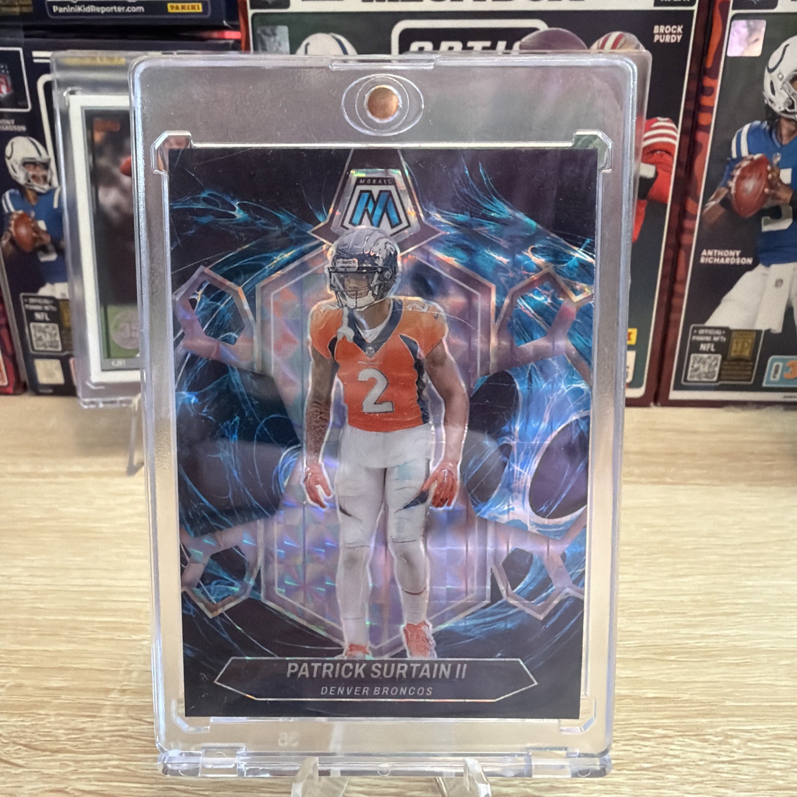 2024 Panini Mosaic #70 Patrick Surtain II Mosaic Genesis SSP Rare