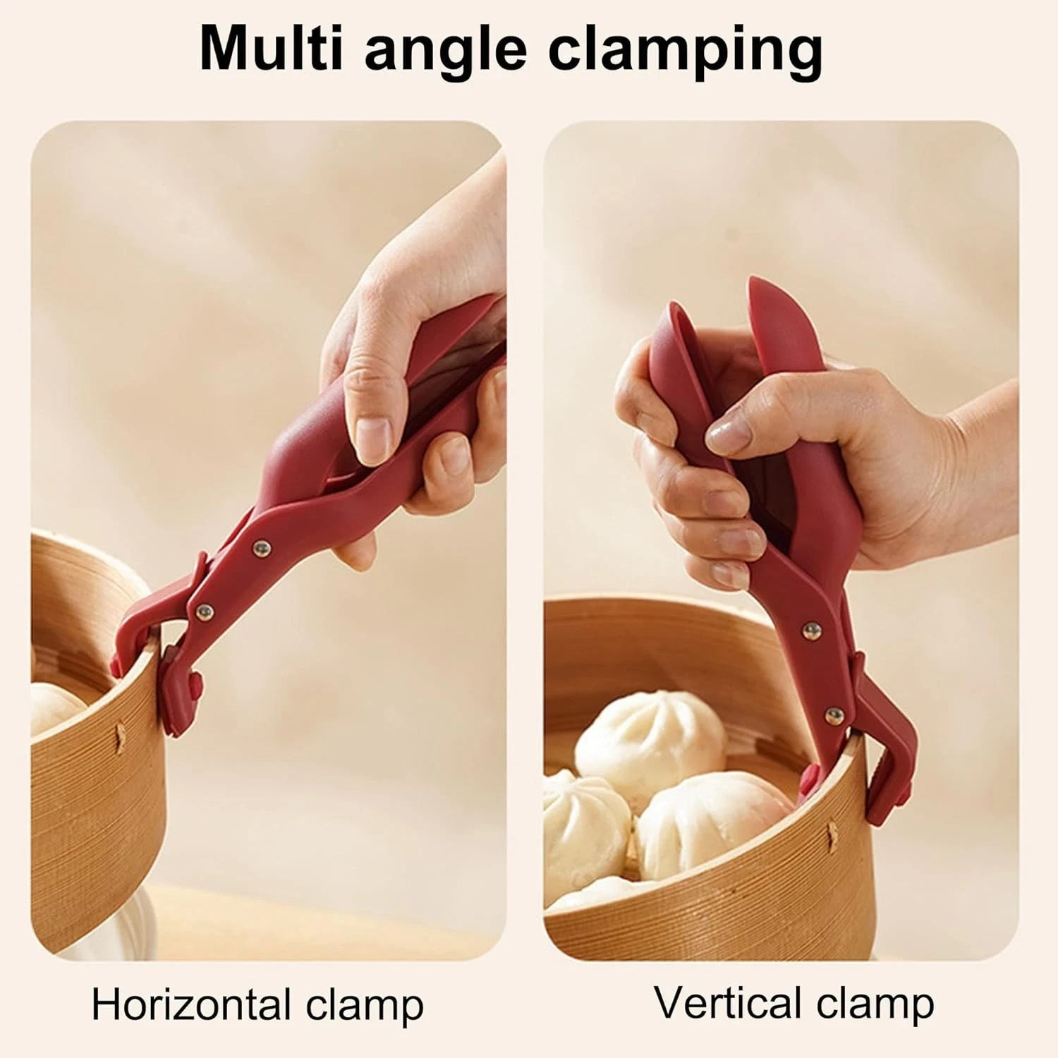 Kitchen Bowl Gripper Tongs – Non-Slip Clamp for Hot Plates