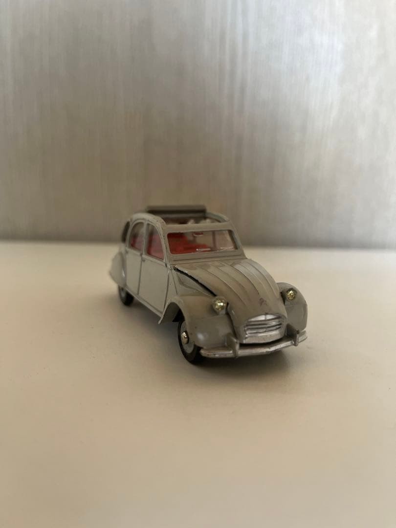 ミニカー DINKY No.500 CITROEN 2 CV made in spain Dinky Toys citroen 2 cv アンティーク ミニカー CITROEN 2CV