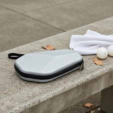 EVA Racket Storage Case Large Capacity Hard Shell Table Tennis Case Portable