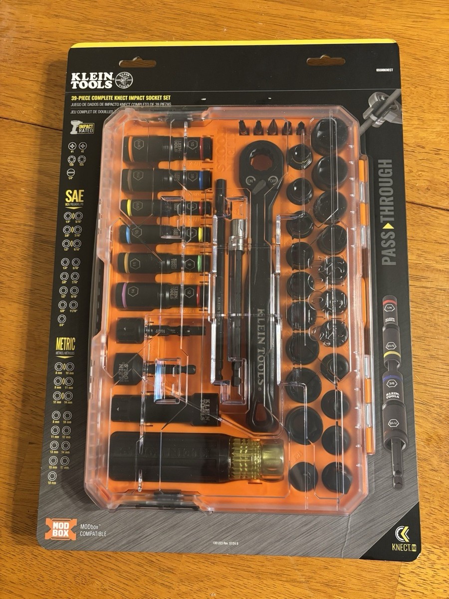 ご確認用 keitty*035 ＆036ブライスOF2点セット Klein Tools 65500KNECT Complete Impact Pass-Through Flip Socket