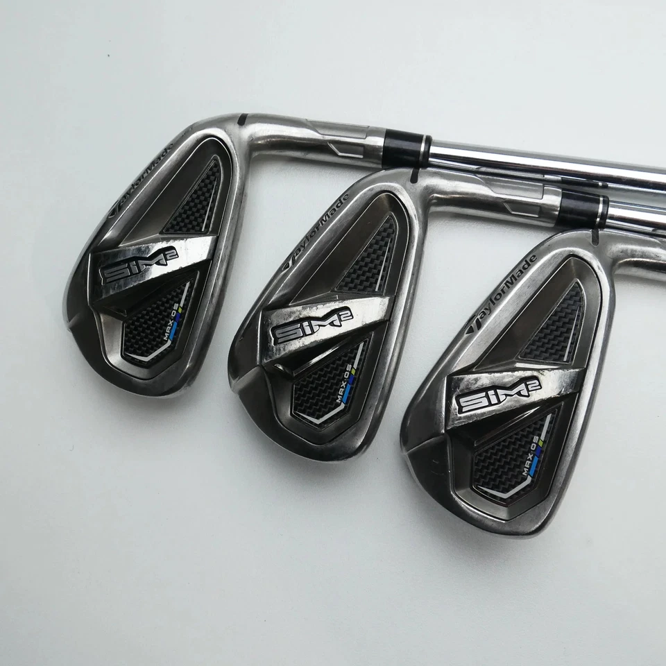 Used TaylorMade Sim2 Max OS Iron Set / 5 - 9 IRON / Regular Flex - Image 4 of 4