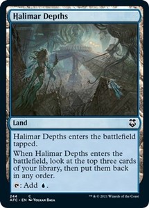 Halimar Depths #244 Common Commander: Adventures in the Forgotten Realms