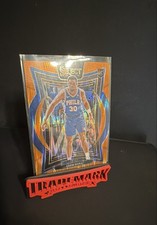 2024-25 Panini Select - Concourse Adem Bona #97 Orange Tectonic Prizm (RC)