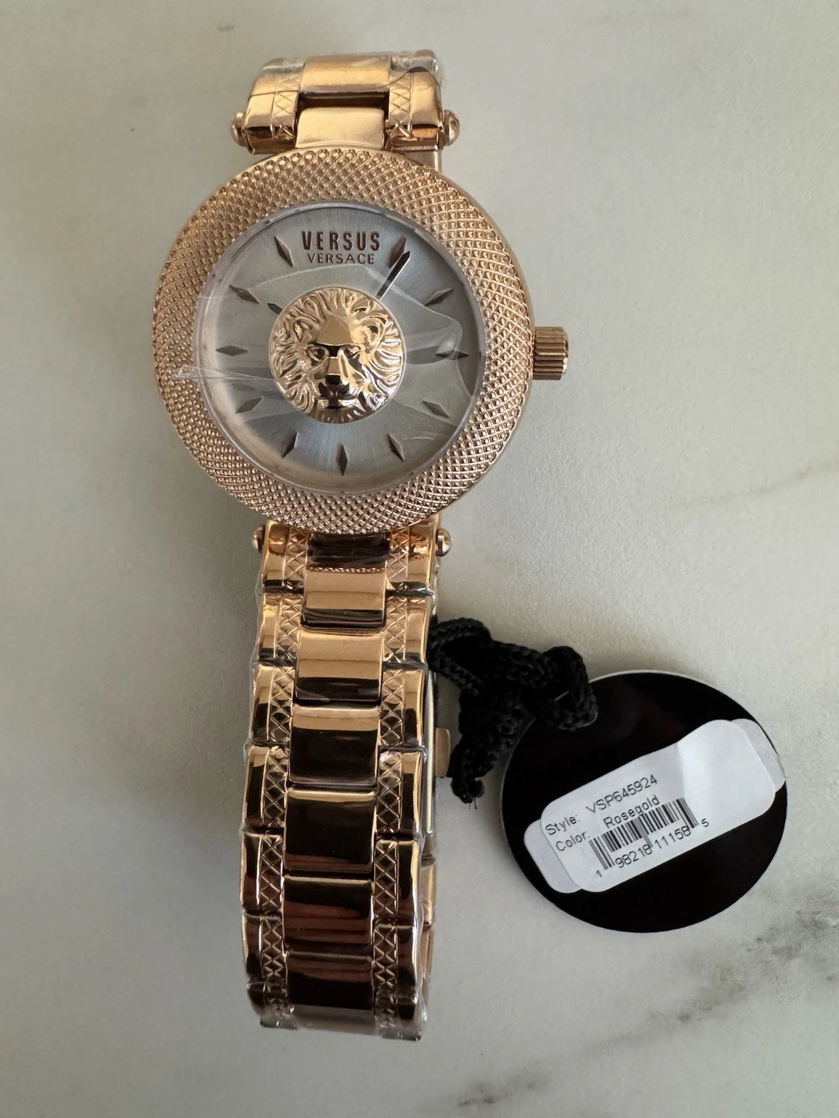 Orologio moda Versus Versace donna oro rosa 36 mm bracciale