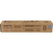 Toshiba Original High Yield Toner Cartridge - Cyan - 1 Each