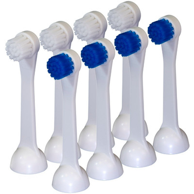 Cybersonic Classic Compact Replacement Brush Heads 8 Pack Compatible All