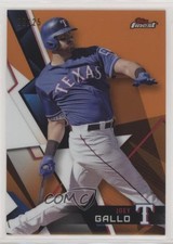 2018 Topps Finest Orange Refractor 21/25 Joey Gallo #9 7qg