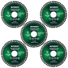 5 Pcs Indestructible Disc for Grinder, Cutting Discs 4 1/2" 7/8" Angle...