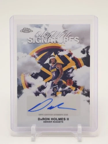 2025 Topps Chrome DaRon Holmes II Sky Write Signatures (RAW)