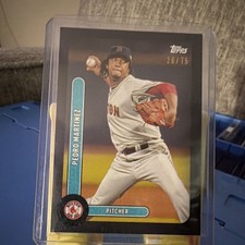 Topps 2021 Pedro Martinez Boston Red Sox #29 Black /75