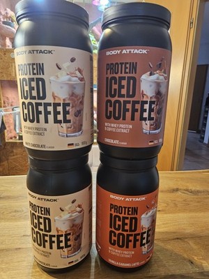 Body Attack Protein Iced Coffee 4x 900g