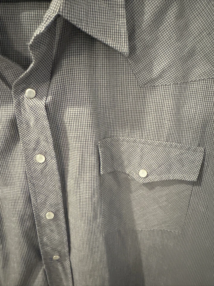 Cobra Creek Western Style Pearl Snap Check/plaid Casual Shirt Mens XXL - Image 3 of 4