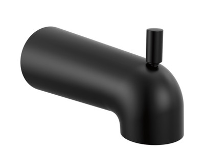DELTA Tub Spout - Pull Up Diverter in Matte Black MODEL#: RP101845BL
